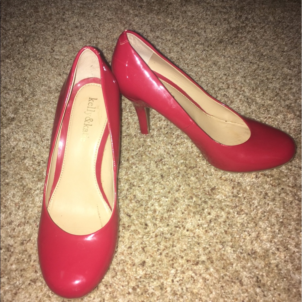 Red high heels